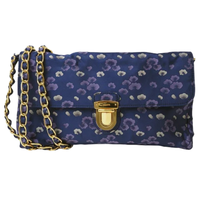 Pre-Owned Multicolor Fabric Prada Crossbody Bag
