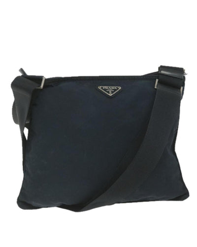 Vintage Navy Nylon Prada Shoulder Bag