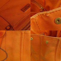 Thumbnail of Pre-Owned Orange Canvas Prada Handbag - Image 8