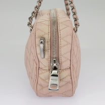 Thumbnail of Pre-Owned Pink Fabric Prada Handbag - Image 4