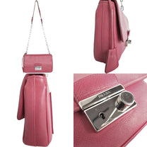 Thumbnail of Pink Leather Prada Crossbody Bag - Image 3