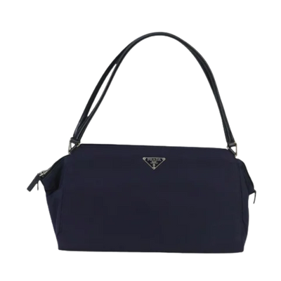 Pre-Owned Purple Fabric Prada Shoulder Bag