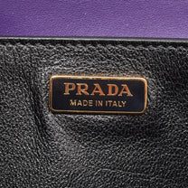 Thumbnail of Vintage Purple Leather Prada Cahier - Image 7