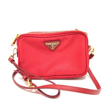 Thumbnail of Vintage Red Fabric Prada Shoulder Bag - Image 1