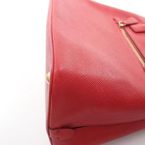 Thumbnail of Vintage Red Leather Prada Handbag - Image 6