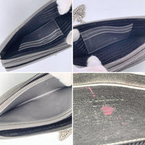 Thumbnail of Pre-Owned Silver Leather Prada Crossbody Bag - Image 6