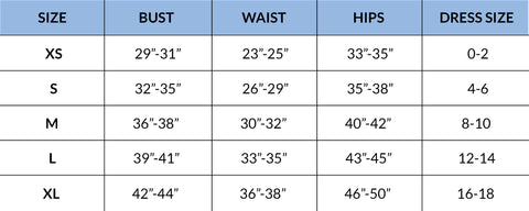 Size Chart – Free Label