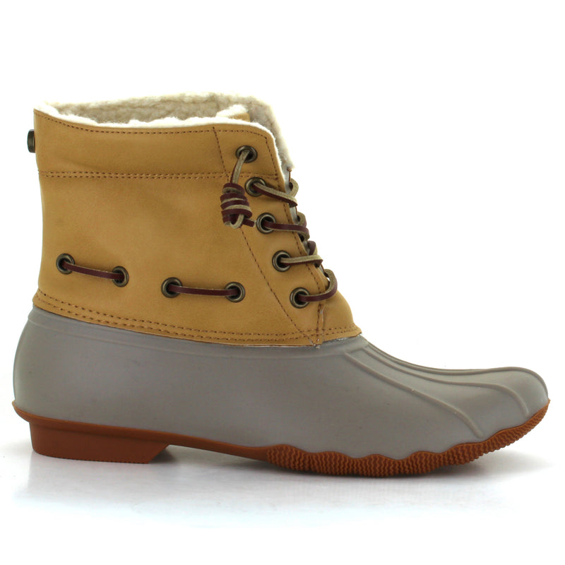 seven7 jhawk fleece lined duck boot