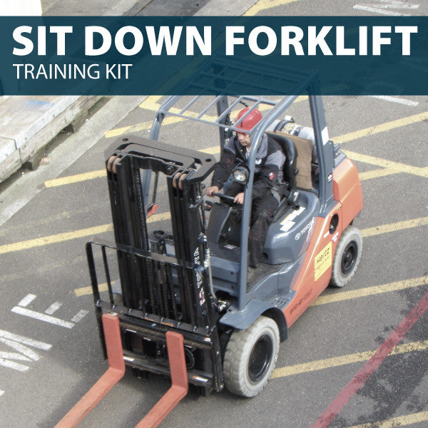 sit down electric forklift