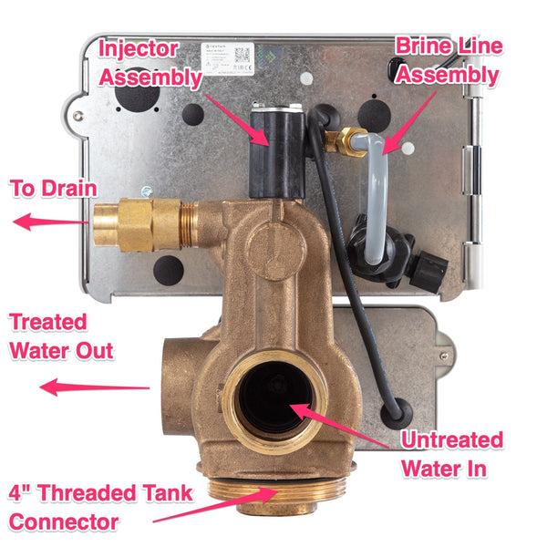 fleck 2900S water softener control valve