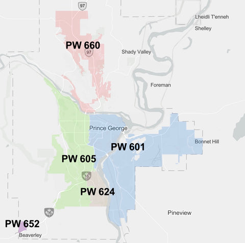 prince george bc water hardness by region