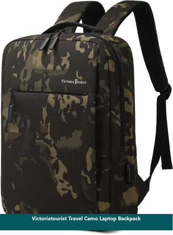 Victoriatourist Travel Camo Laptop Backpack