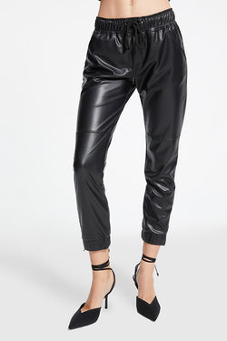 ankle zip joggers womens