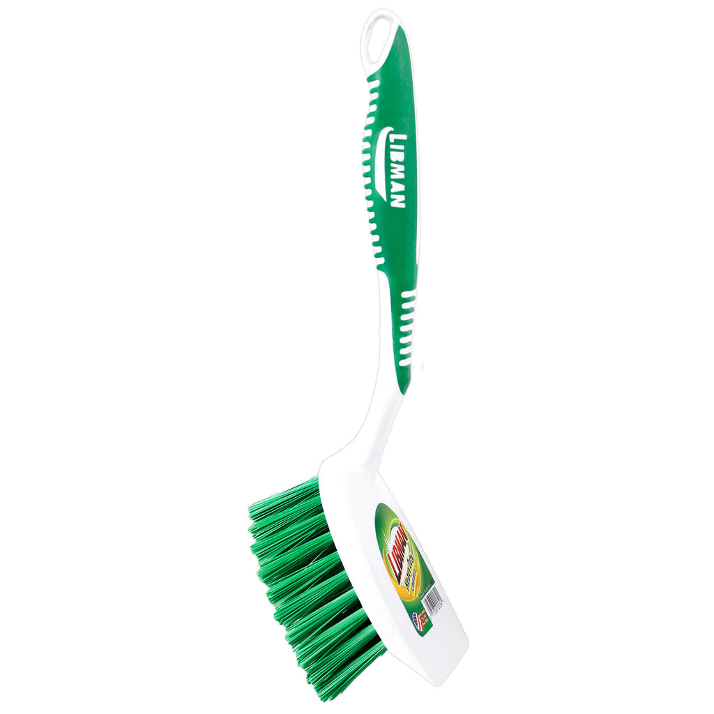 heavy duty scrub brush with handle