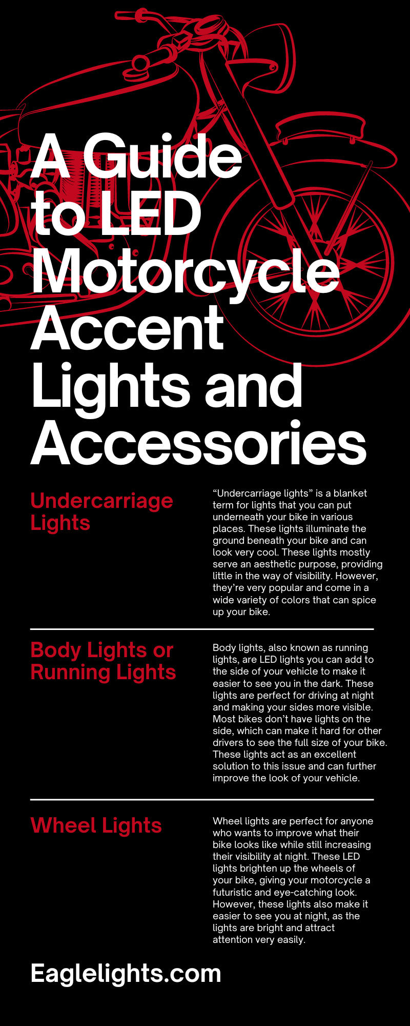A Guide to LED Motorcycle Accent Lights and Accessories