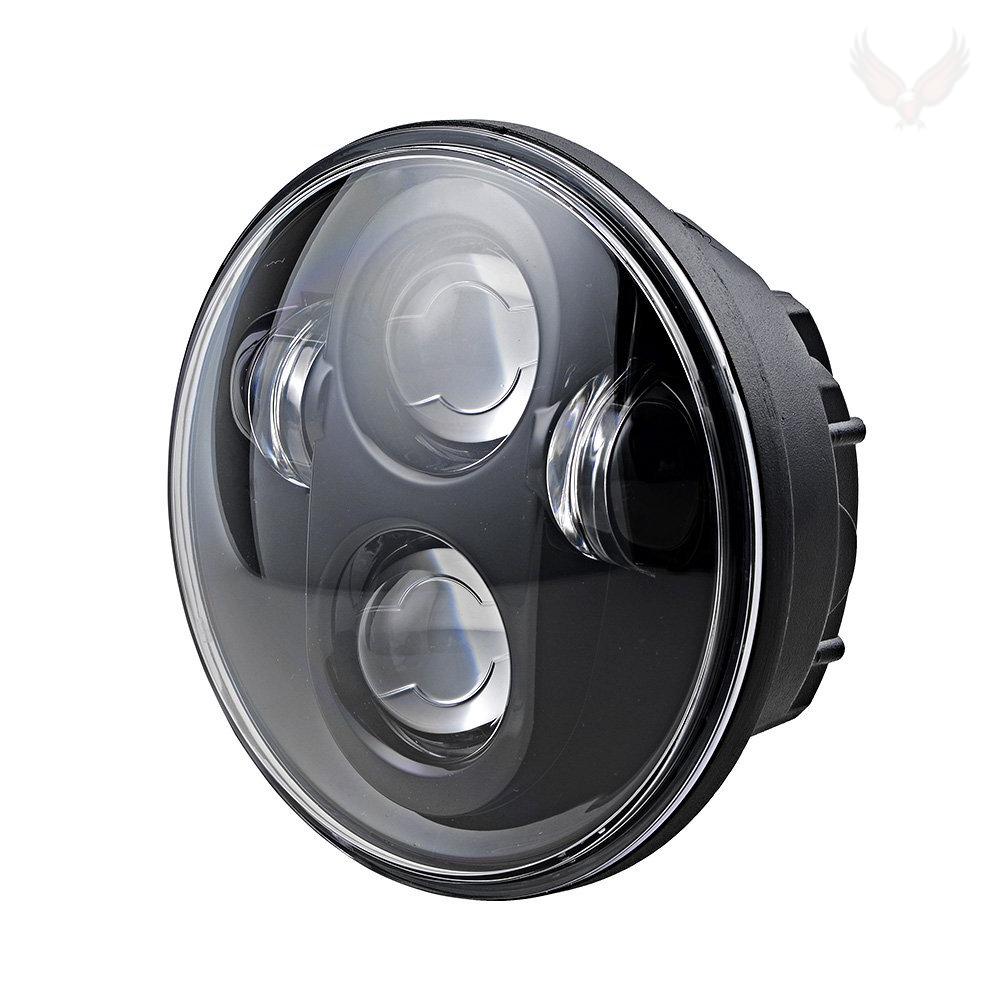 Eagle Lights 5 3/4" LED Headlight For Harley Davidson and Indian Motorcycles - Generation II