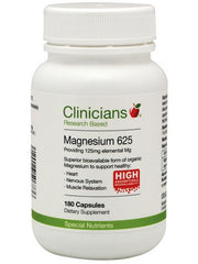 Clinicians Magnesium 625 180 Caps