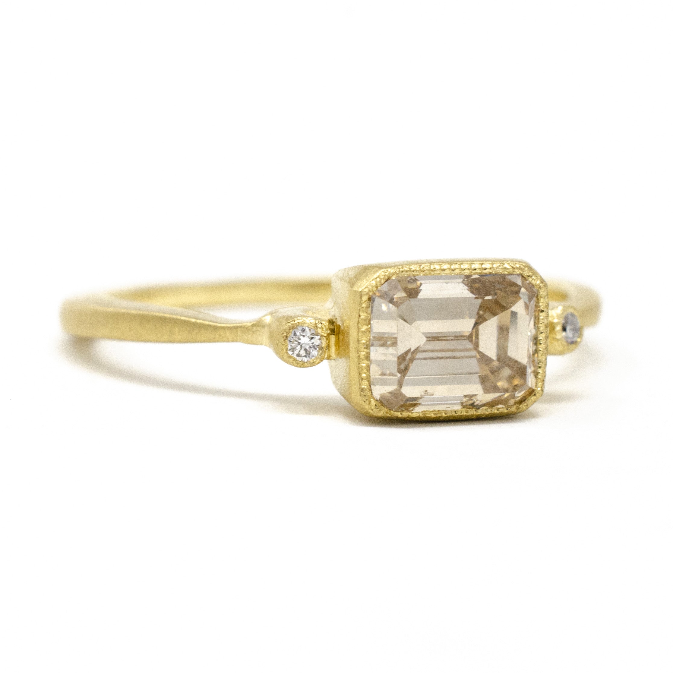 Balance Champagne Diamond Ring