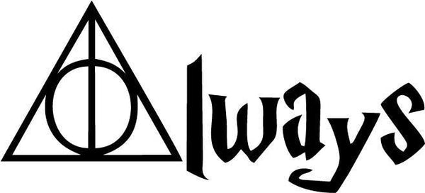 Download Harry Potter - Always with Deathly Hallows - Vinyl Car ...