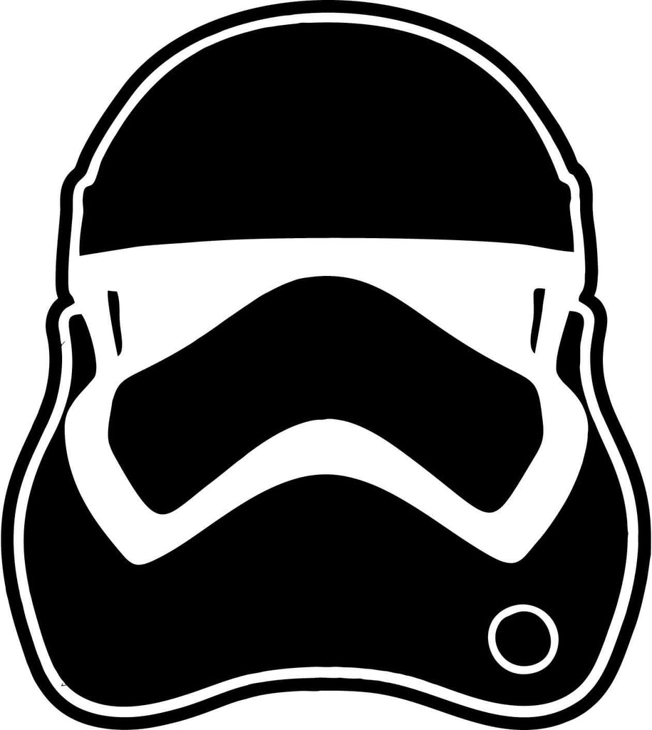 stormtrooper helmet decal