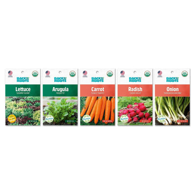 Organic Garden Essentials, 15 Pack (10,000+ seeds!), Seed Bundle – Back to  the Roots