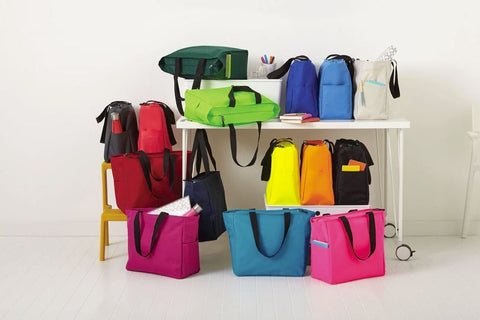 Plastic Tote Bags & Backpacks