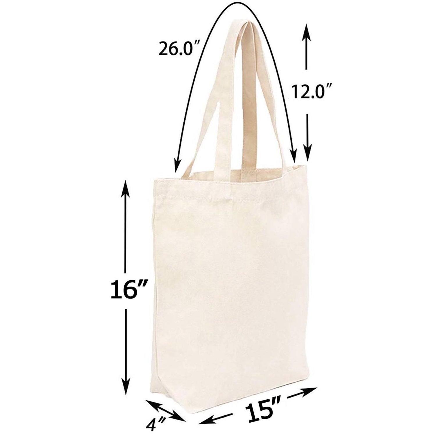 Wholesale Canvas Tote Bags with Long Handles - BagzDepot – BagzDepot™