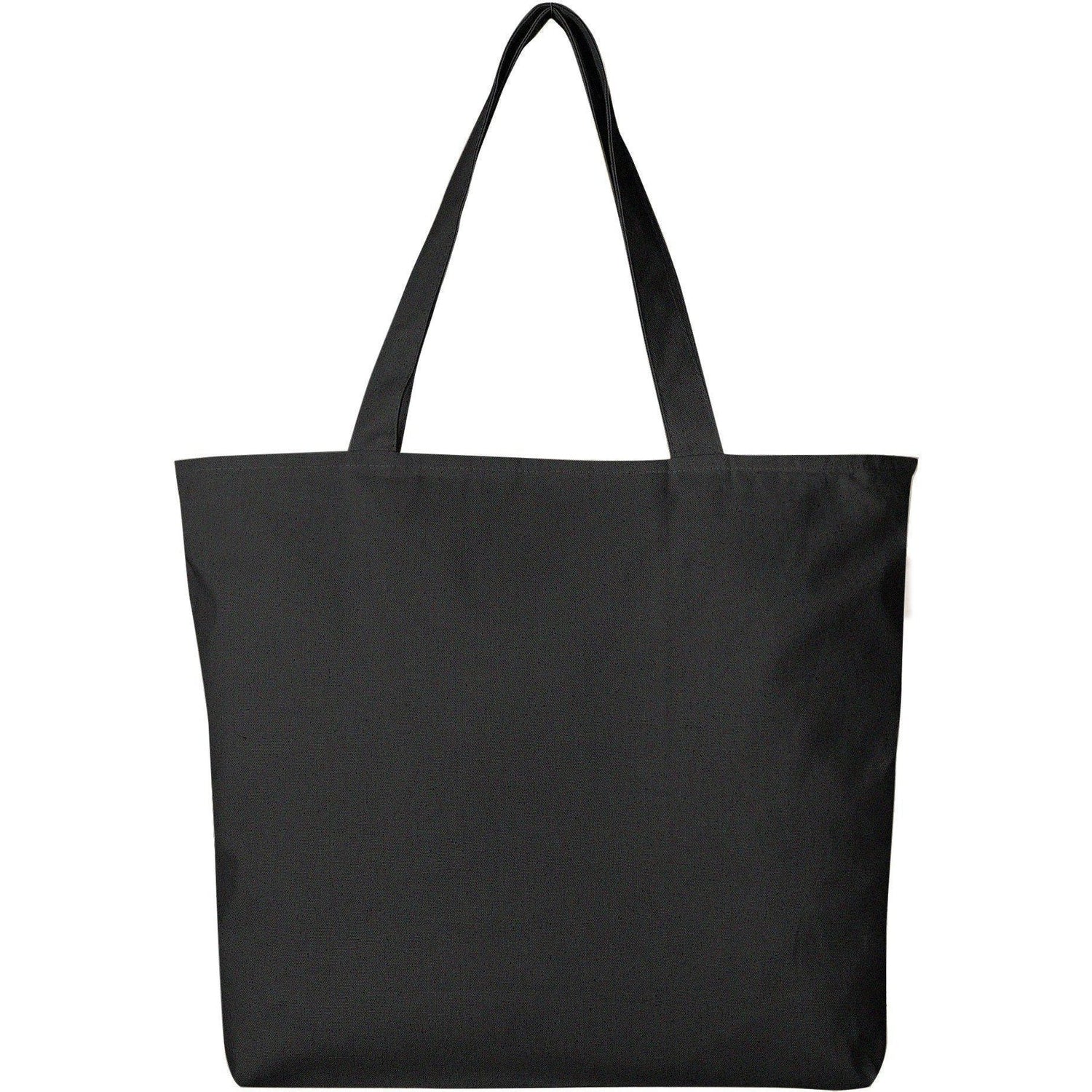 Wholesale Large Canvas Tote Bags in Bulk with Zipper Top – BagzDepot™