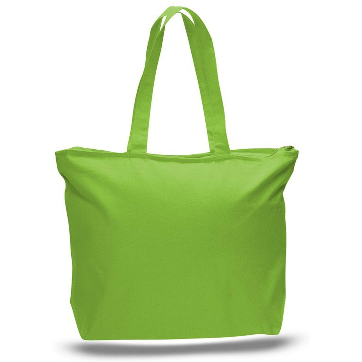 Wholesale Large Canvas Tote Bags in Bulk with Zipper Top – BagzDepot™