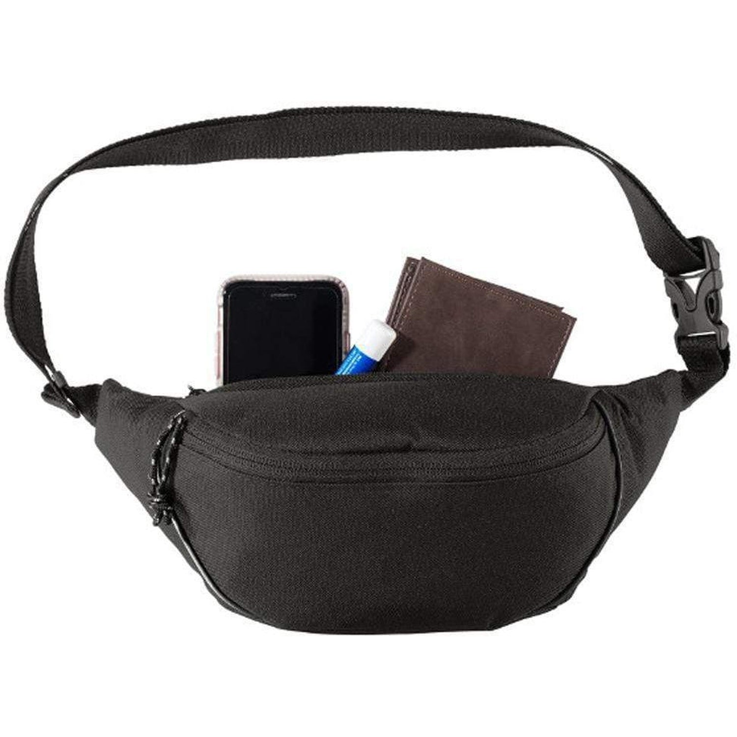 Wholesale Fanny Packs, 2 Zipper Fanny Pack - Custom Fanny Packs – BagzDepot™