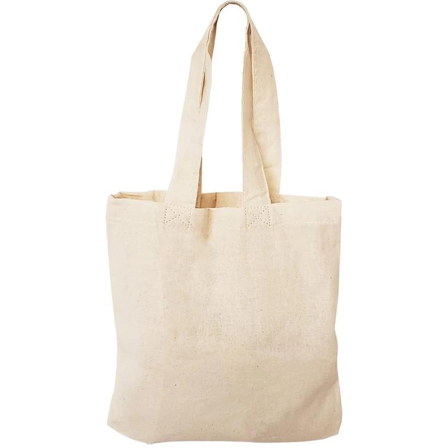 8" Mini Cotton Canvas Tote Bags Wholesale Party Favor Gift Bags