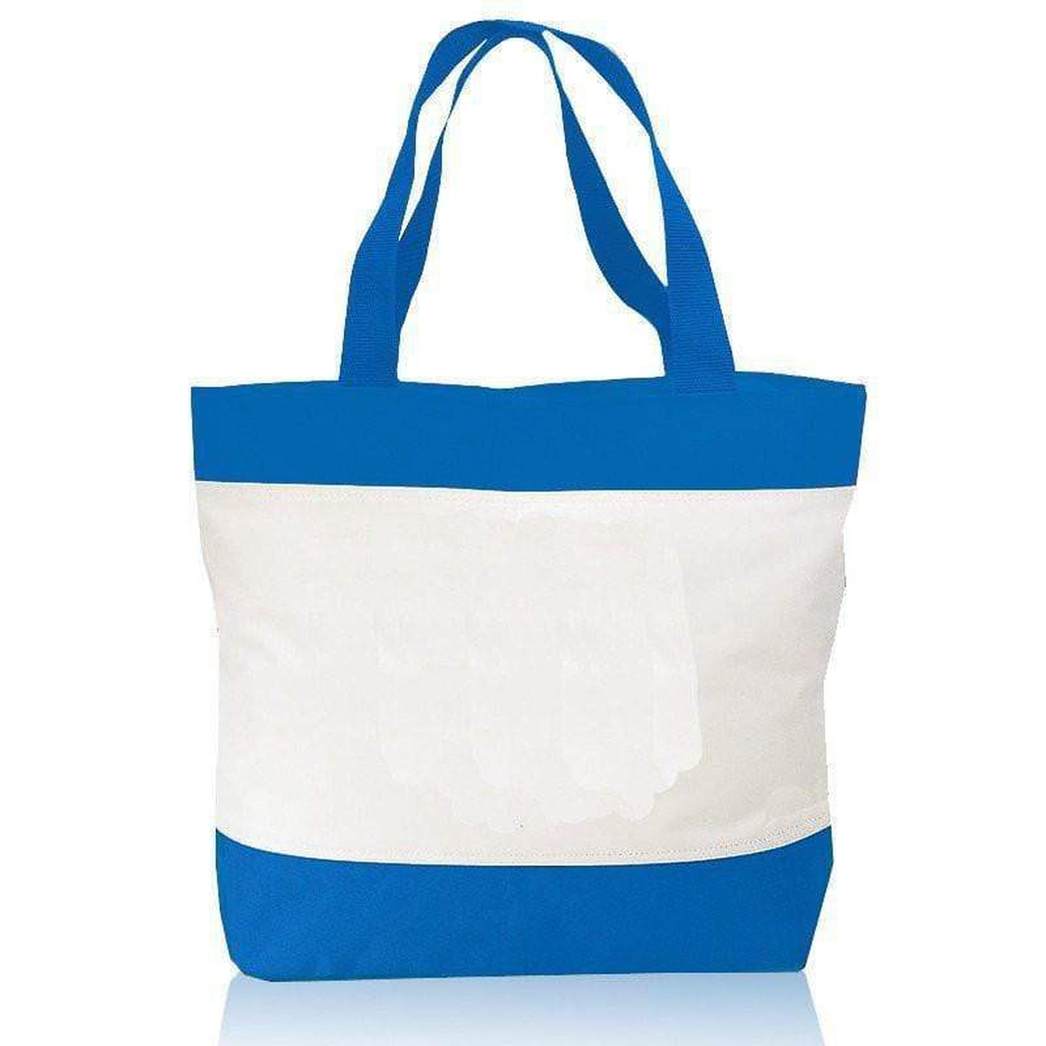 Durable Polyester Beach Tote Bags with Zipper Top - Q2100 – BagzDepot™