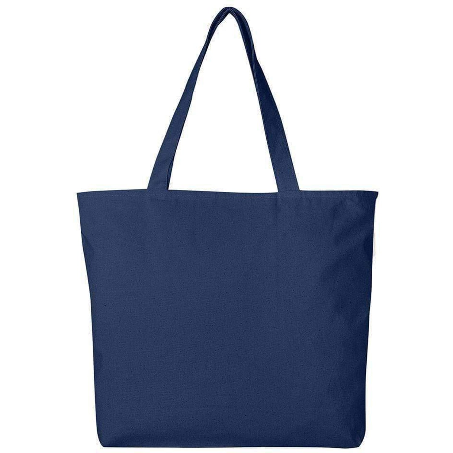 Large Canvas Tote Bags with Zipper & Bulk Canvas Bags Wholesale – BagzDepot™