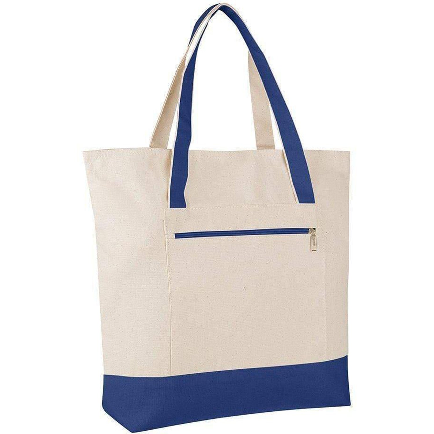 Canvas Tote Bags with Zipper & Wholesale Large Canvas Tote Bags ...