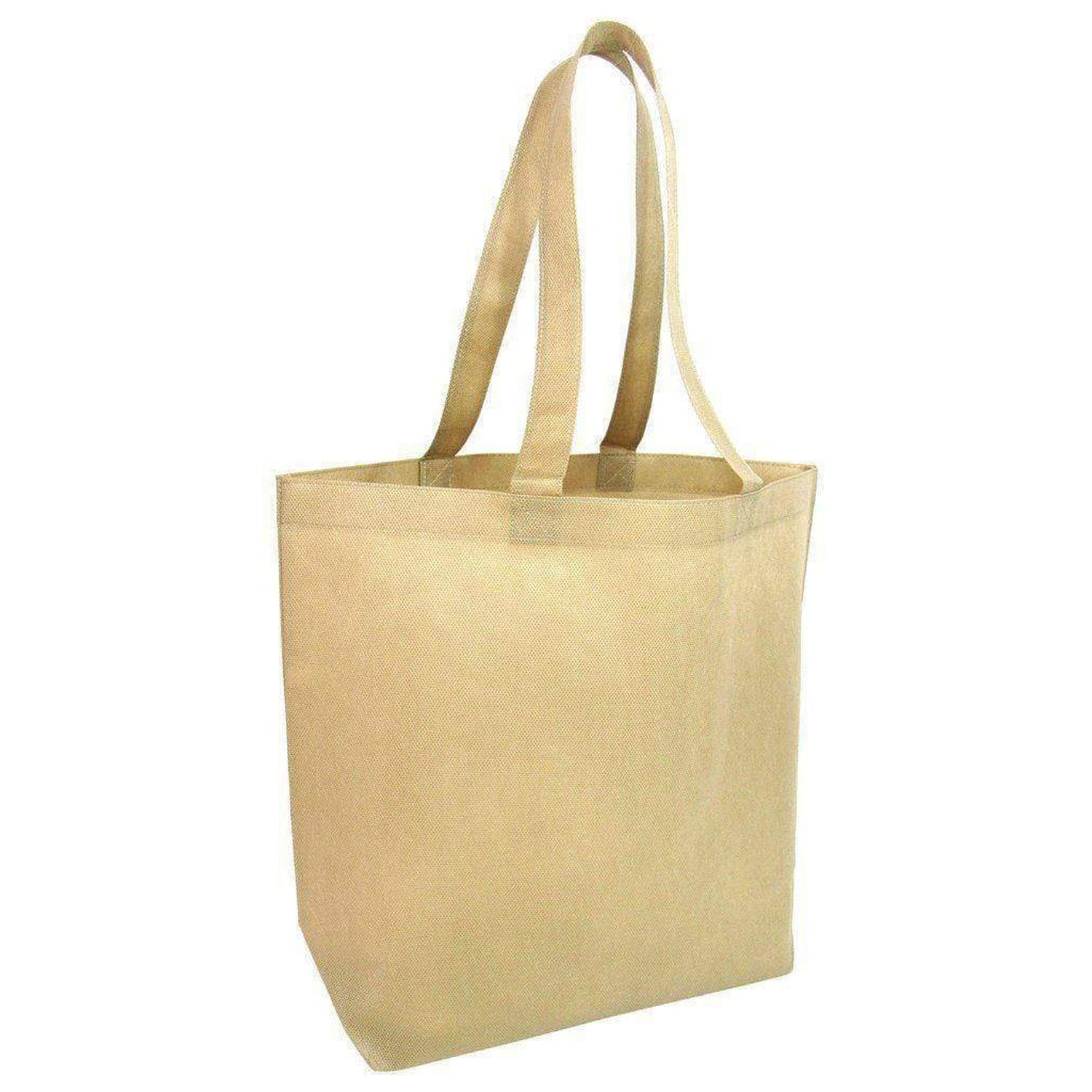 Promotional Non-Woven Large Size Tote Bags with Bottom Gusset - Single ...