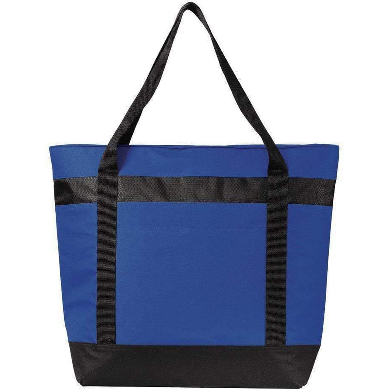 Polyester Canvas Cooler Bags, Large Cooler Bag W/ Zipper Top Closure, Front Pocket – BagzDepot™
