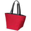 Over the Shoulder Carry all Zip Top Polyester Canvas Tote Bag