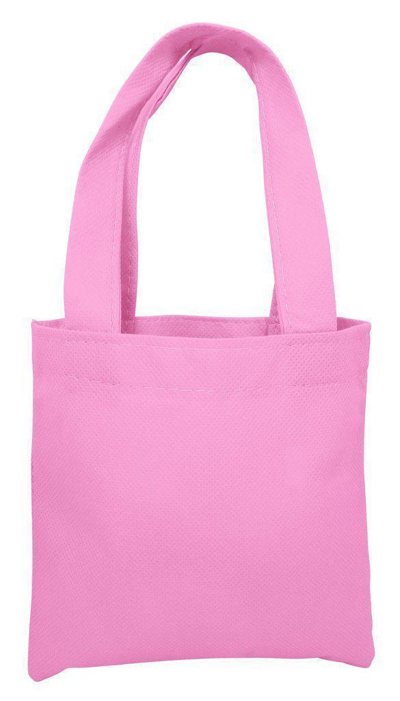 Set of 50 Non-Woven Mini Tote Bags - Reusable Mini Gift Bags in Bulk – BagzDepot™