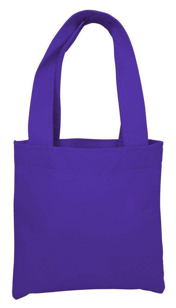 Set of 50 Non-Woven Mini Tote Bags - Reusable Mini Gift Bags in Bulk – BagzDepot™