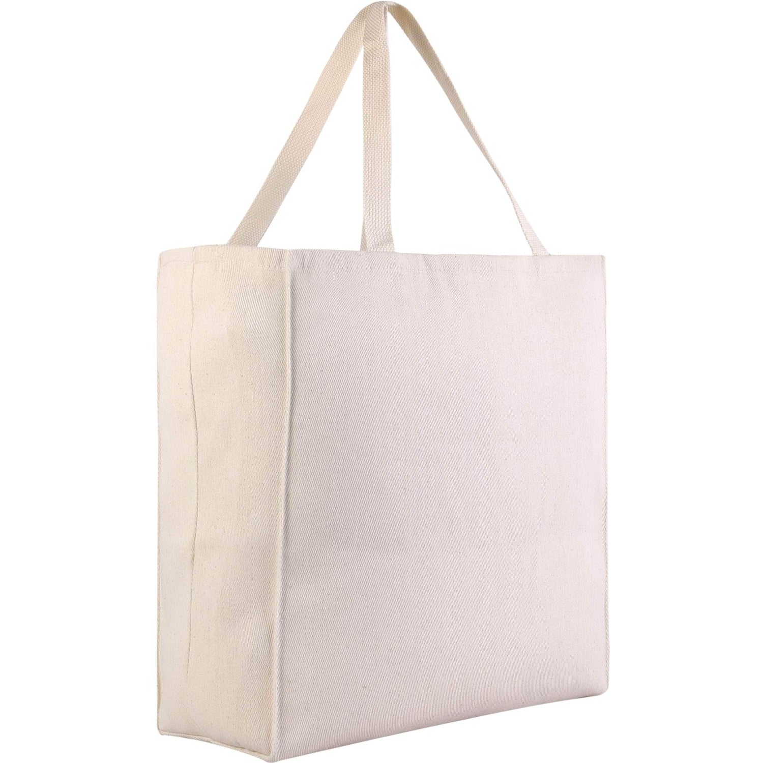 Reusable Shopping Bags | Cotton Twill Tote Bags & Grocery Bags in Bulk – BagzDepot™