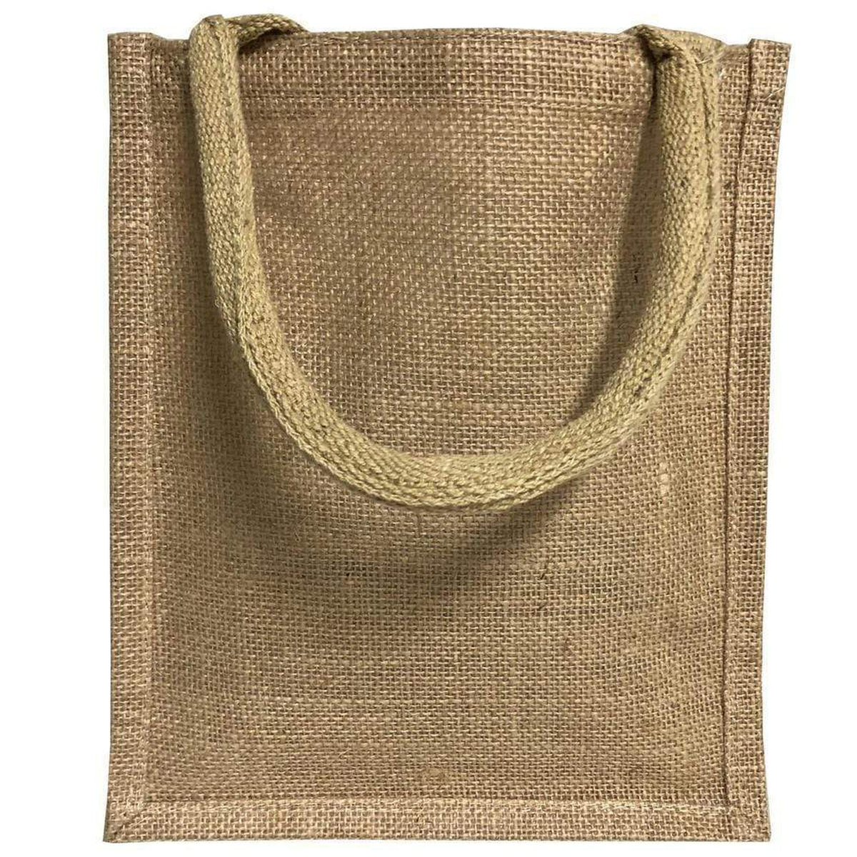 Jute Burlap Tote Bags Bulk - 11 Inch Reusable Eco Friendly Party Favor