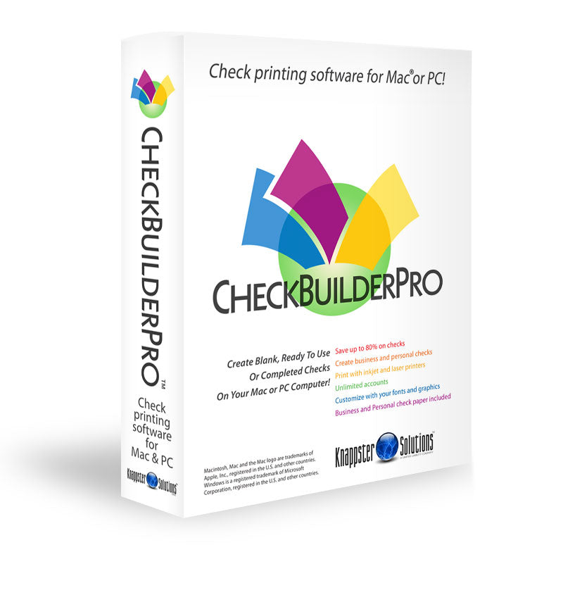 Print Checks Software For Mac