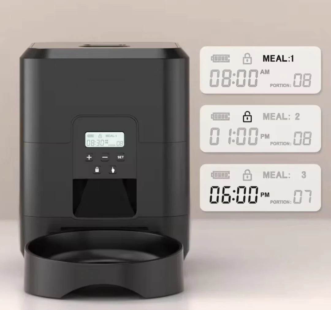 Pet Feeder Automatic - App Control and Timed Feeding
