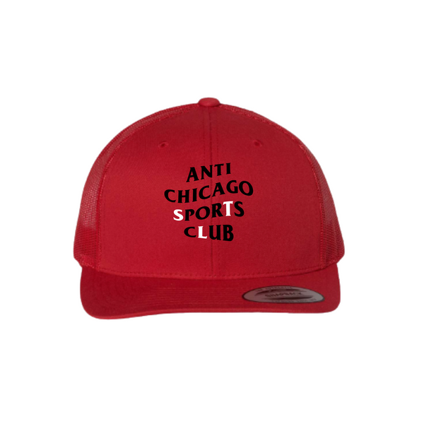 Anti-Chicago Sports Club Curved Bill Trucker – Arch Apparel