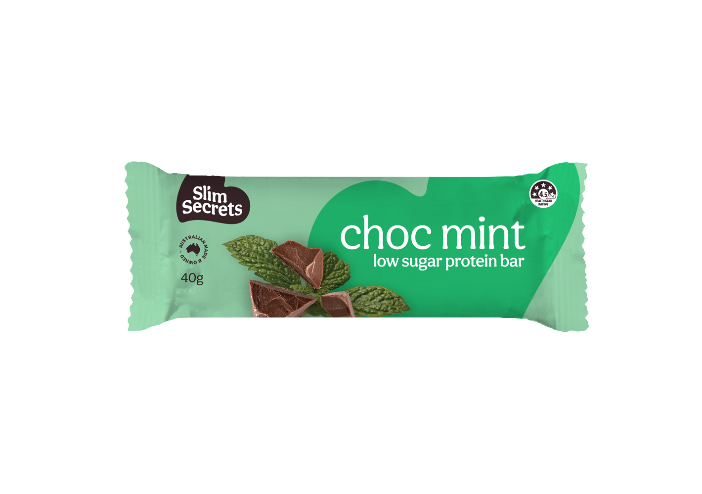 Slim Secrets Choc Mint 40g Protein Bar