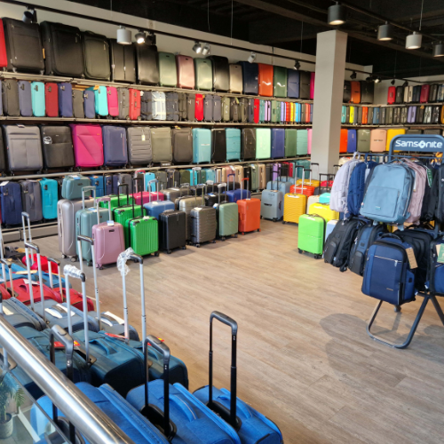 Grootste kofferwinkel van Nederland