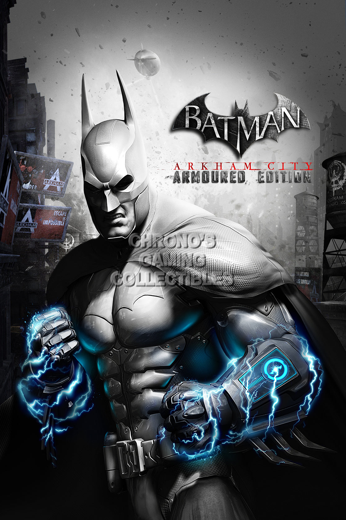 batman arkham asylum poster