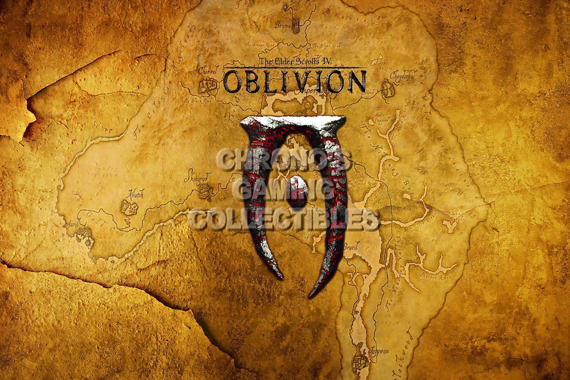 elder scrolls oblivion poster