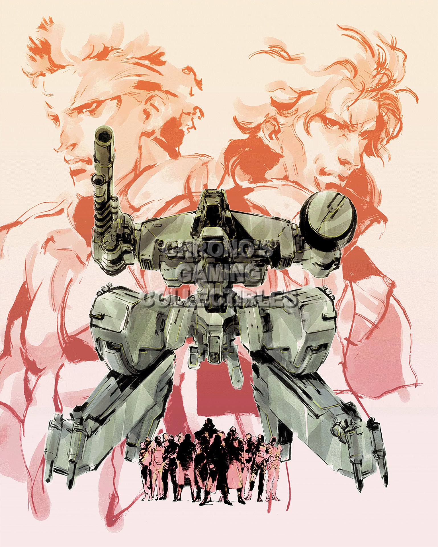 metal gear solid 1 art