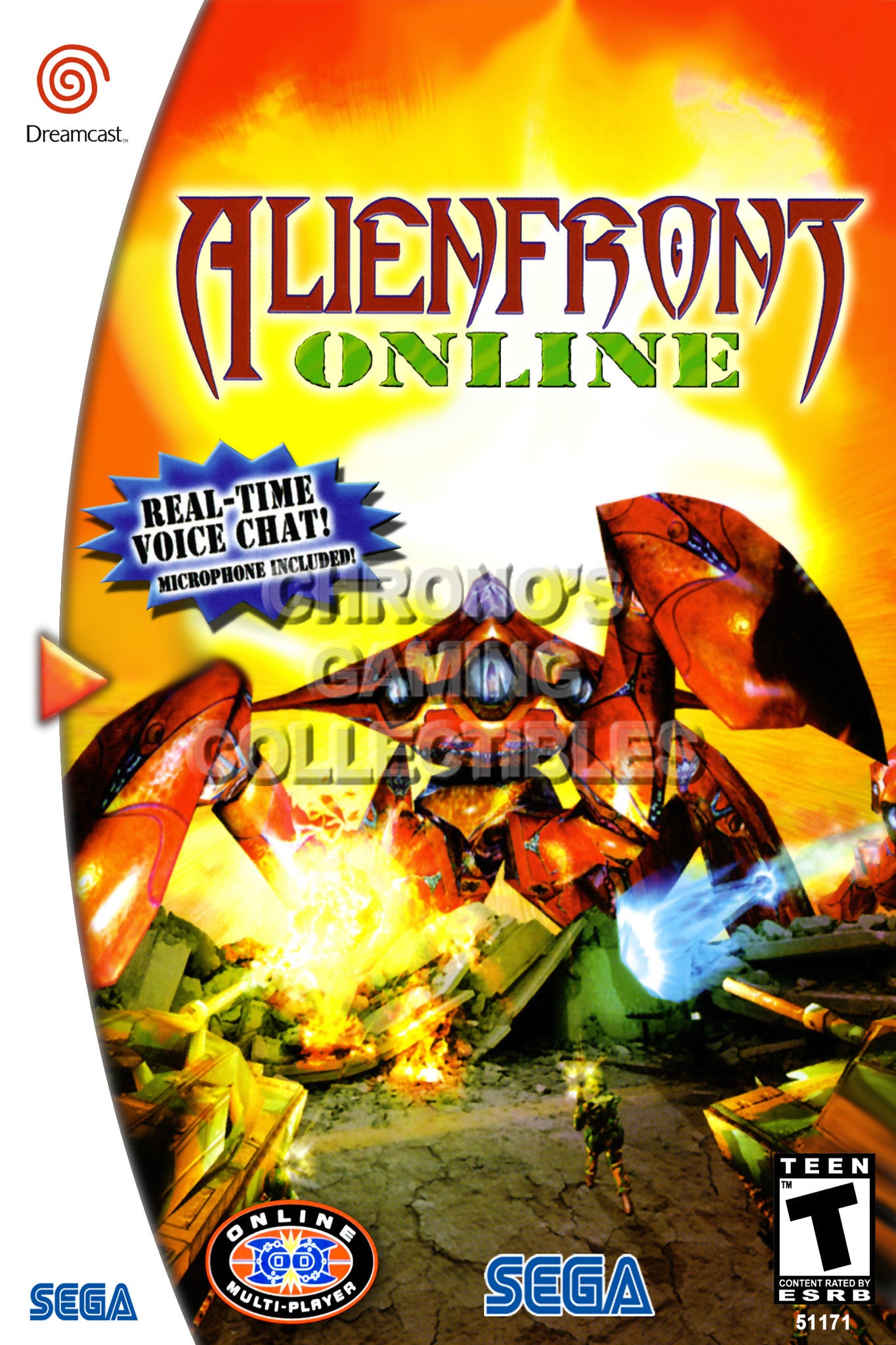 alien front dreamcast